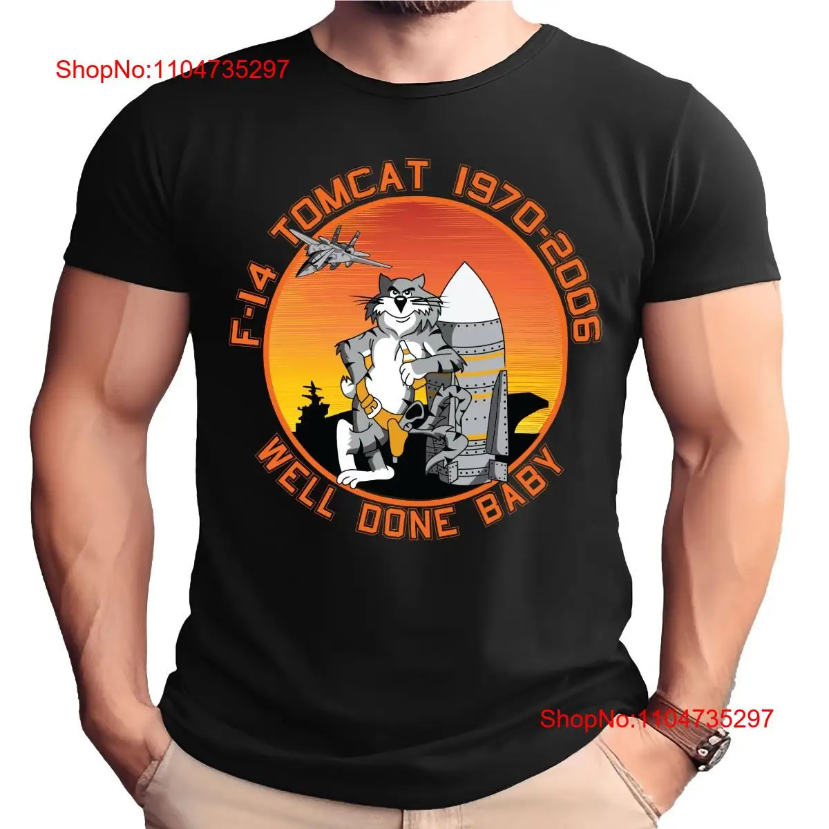 Vintage Fashion Jersey - F 14 Tomcat Well Done Baby