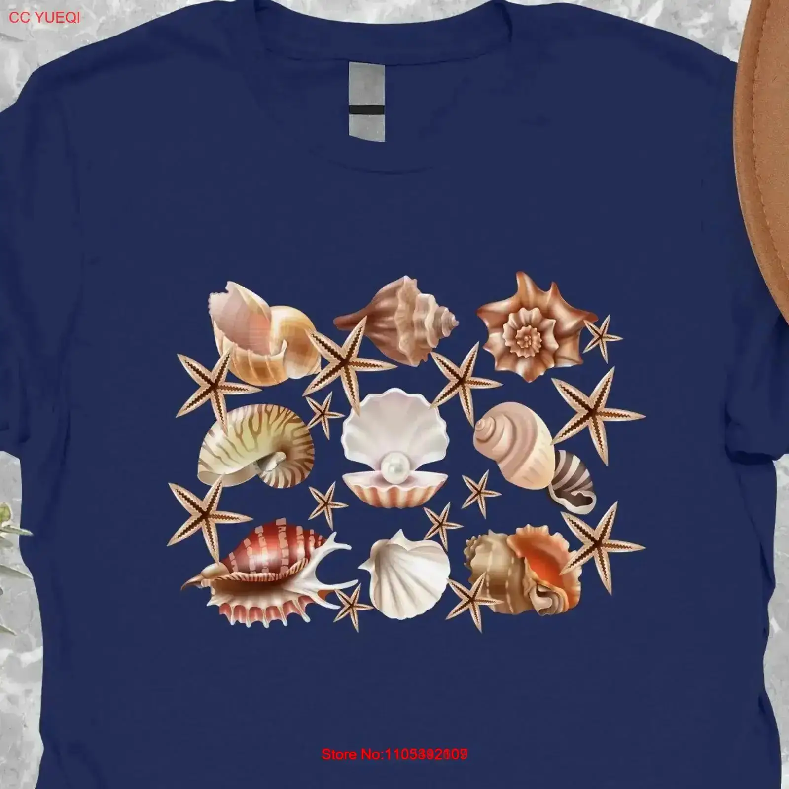 Vintage Fashion Collage - Sea Shell Babe T shirt Baby