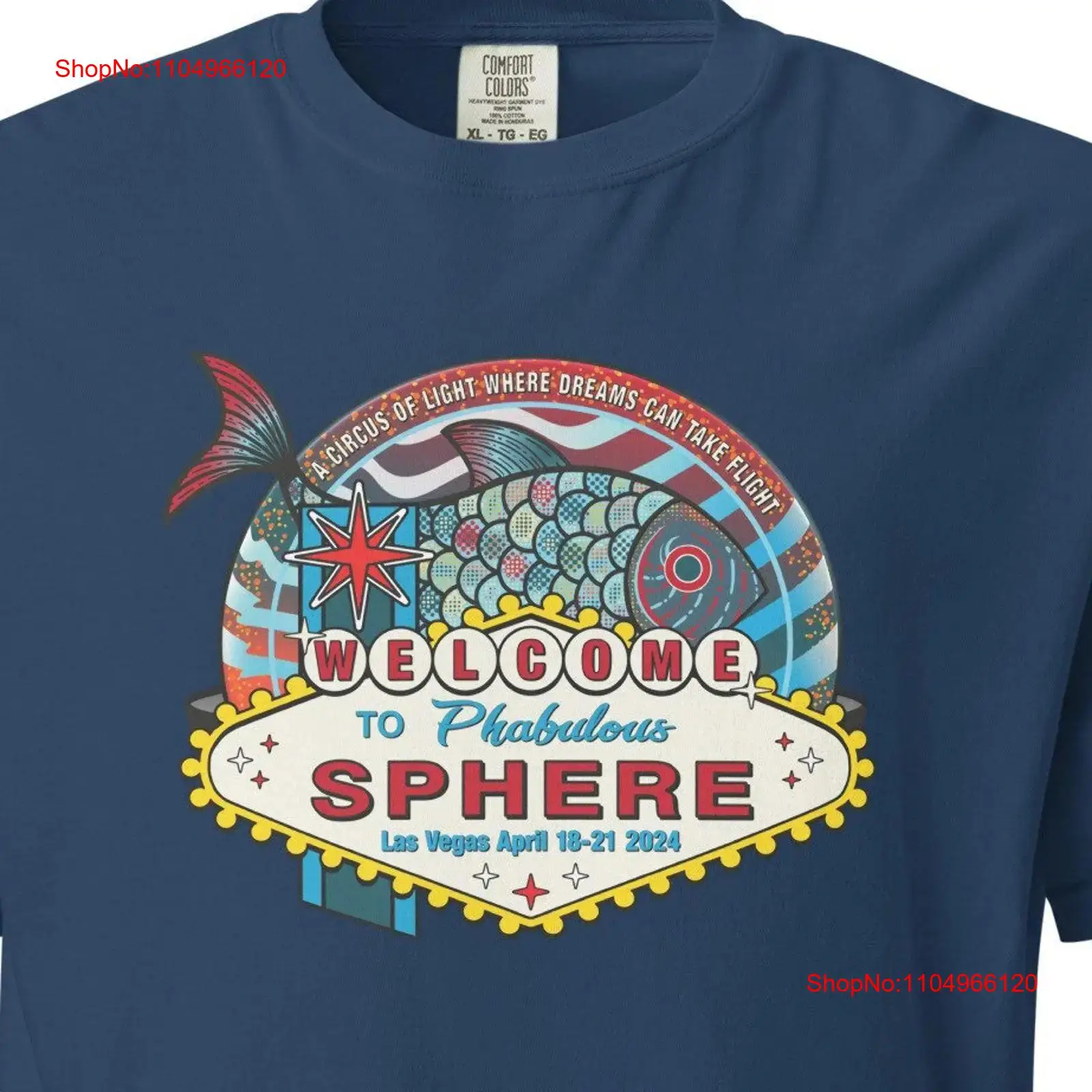 Vintage Fashion Las Vegas - Phish inspired Sphere Las Vegas run