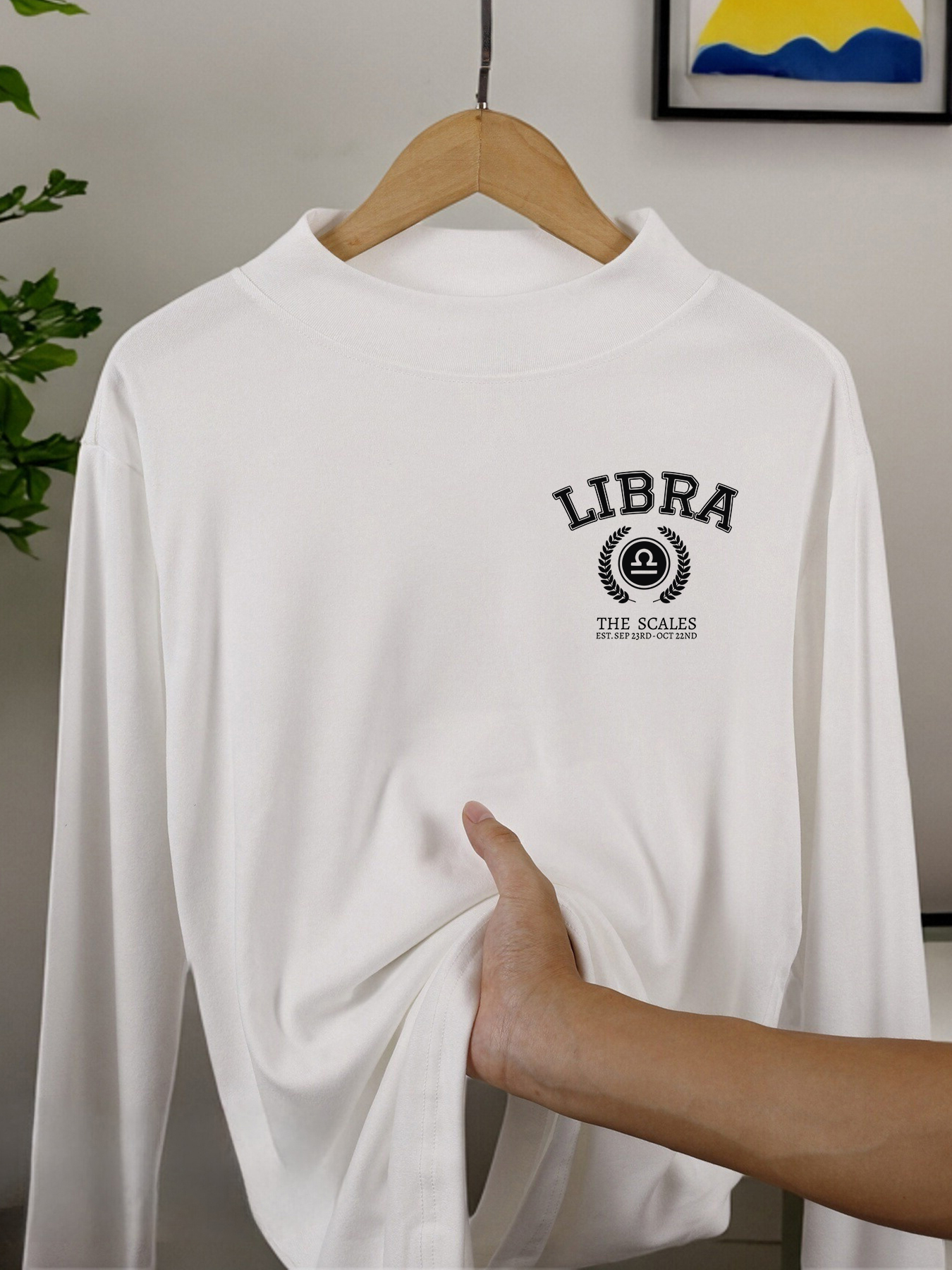 Vintage Fashion For Men - Libra The Scales Print Leisurewear For