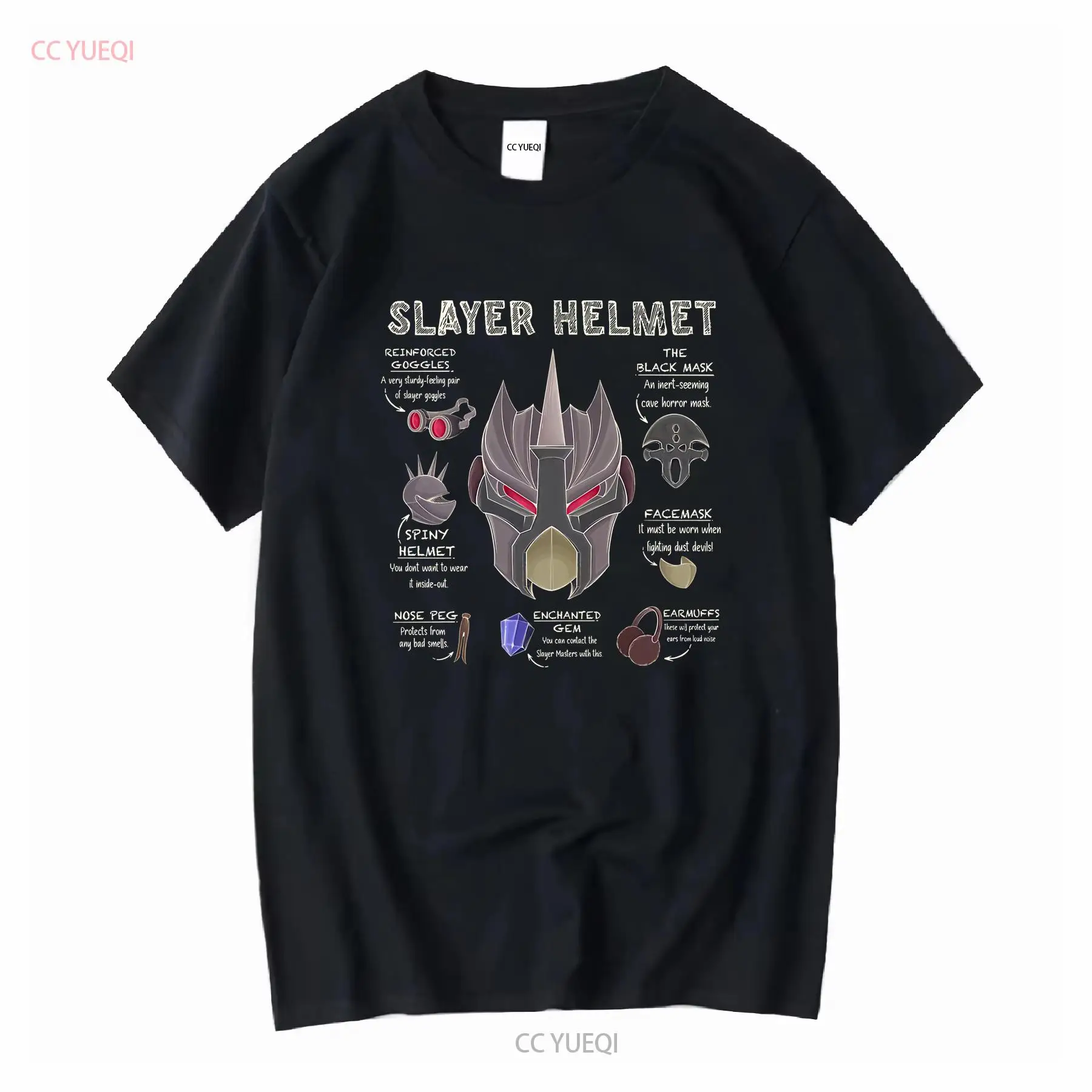 Vintage Fashion Jersey - Slayer Blueprint Classic T Shirt Osrs