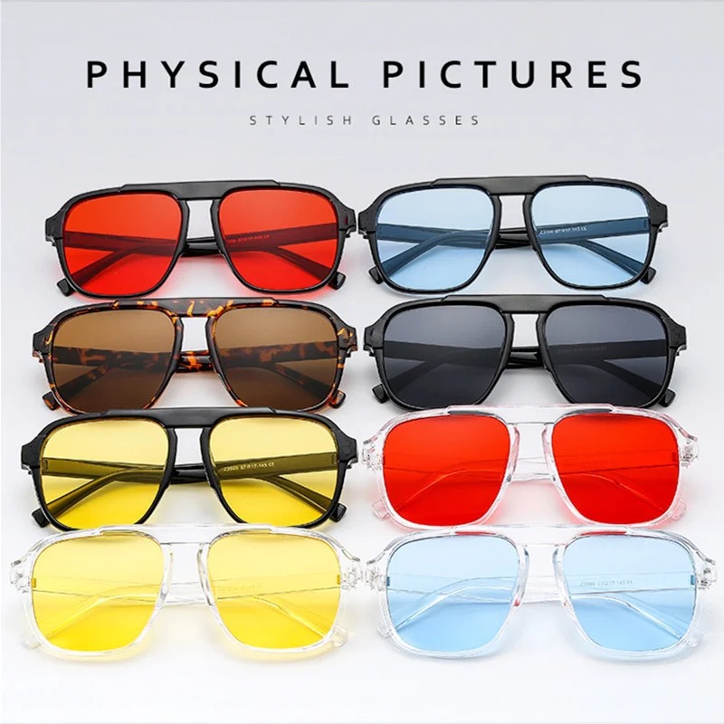 New Oversized Frame Sunglasses - مراجعة Vintage Outdoor Fashion وسعره