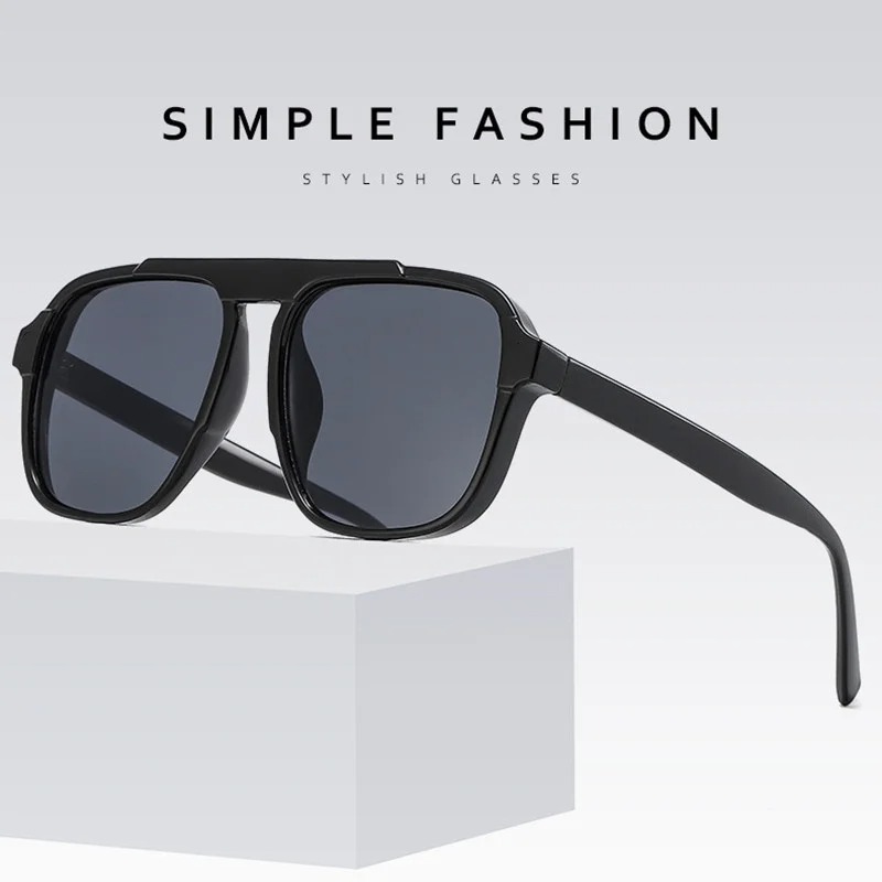 New Oversized Frame Sunglasses - مراجعة Vintage Outdoor Fashion وسعره