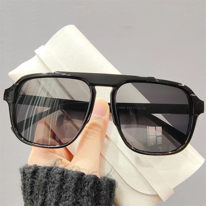 New Oversized Frame Sunglasses - مراجعة Vintage Outdoor Fashion وسعره