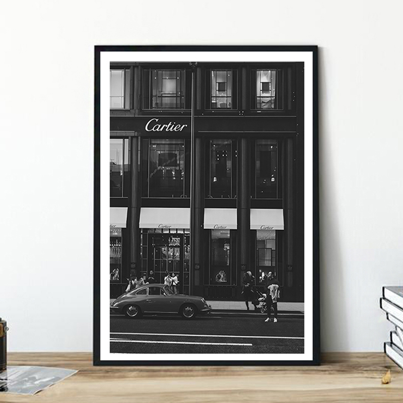European Street Canvas Paintin - مراجعة Vintage Fashion Sketches وسعره