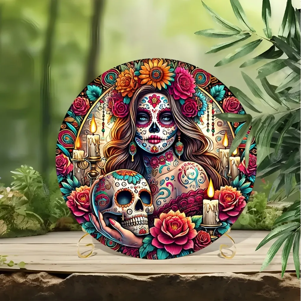 1pc 8-Inch Round Frameless Iro - مراجعة Vintage Fashion Plates وسعره
