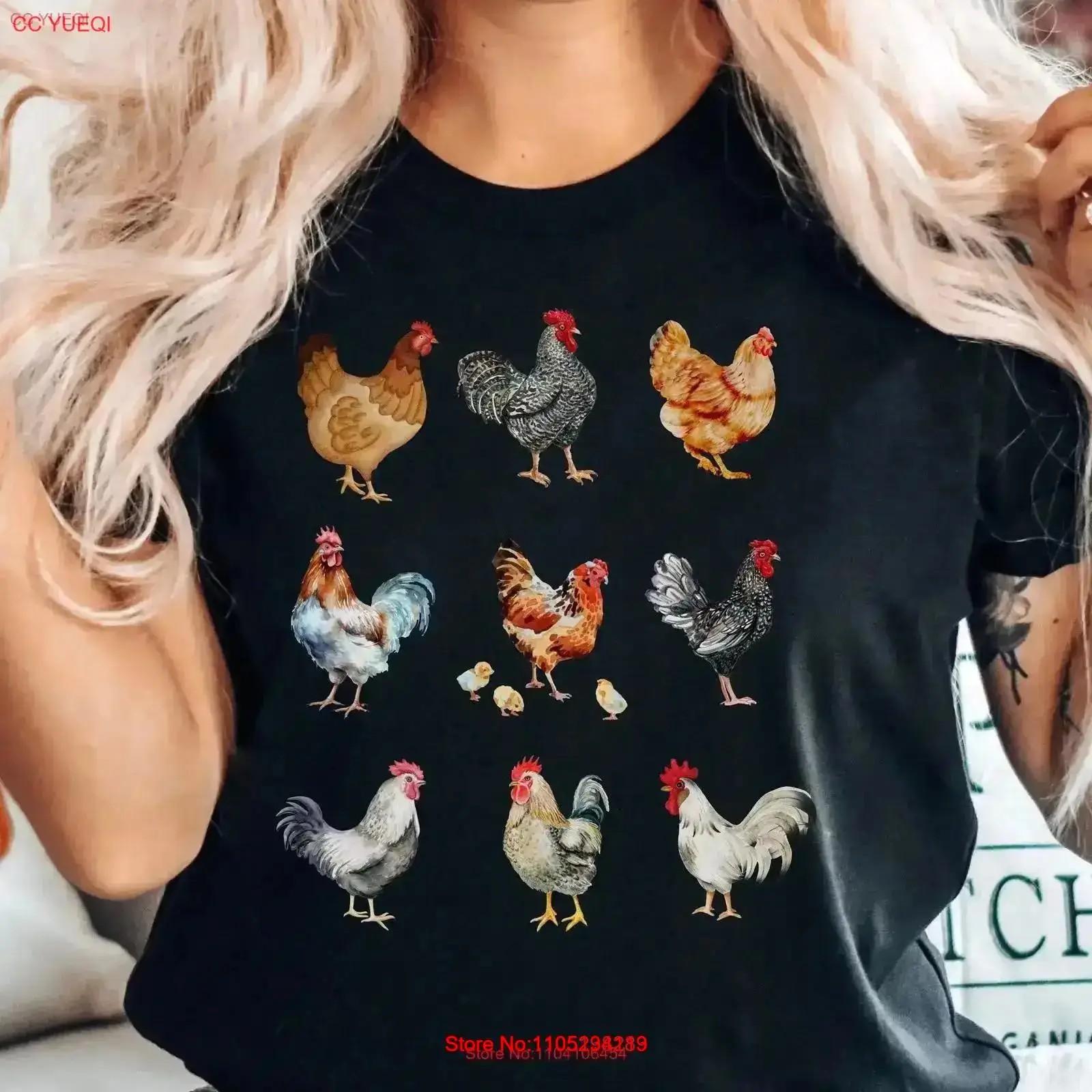 Chicken Collage T Shirt Farm L - مراجعة Vintage Fashion Collage وسعره