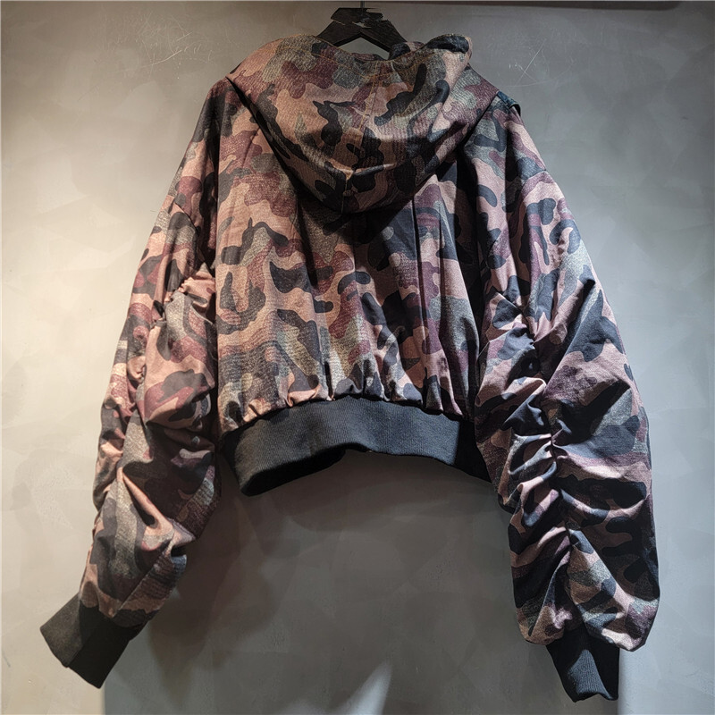 WTHT Trendy Women's Camouflage - مراجعة Patchwork Jean Jacket وسعره