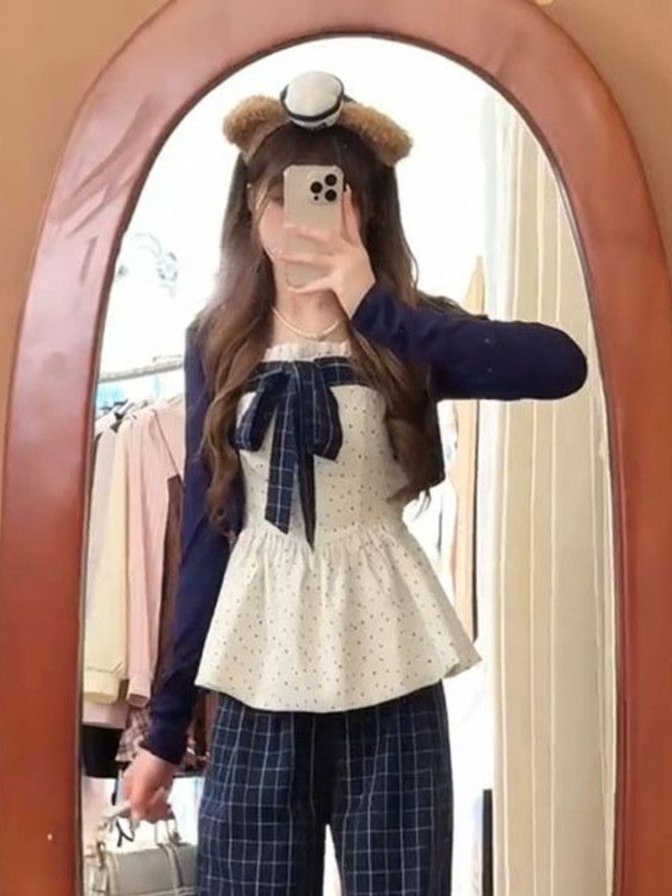 Korean Fashion Y2k Crop Tops C - مراجعة Vintage Fashion Postcards وسعره