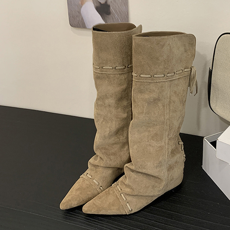 Liyke Fashion Design Drawstrin - مراجعة Vintage Fashion Boots وسعره
