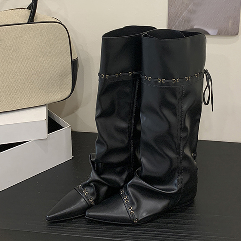 Liyke Fashion Design Drawstrin - مراجعة Vintage Fashion Boots وسعره