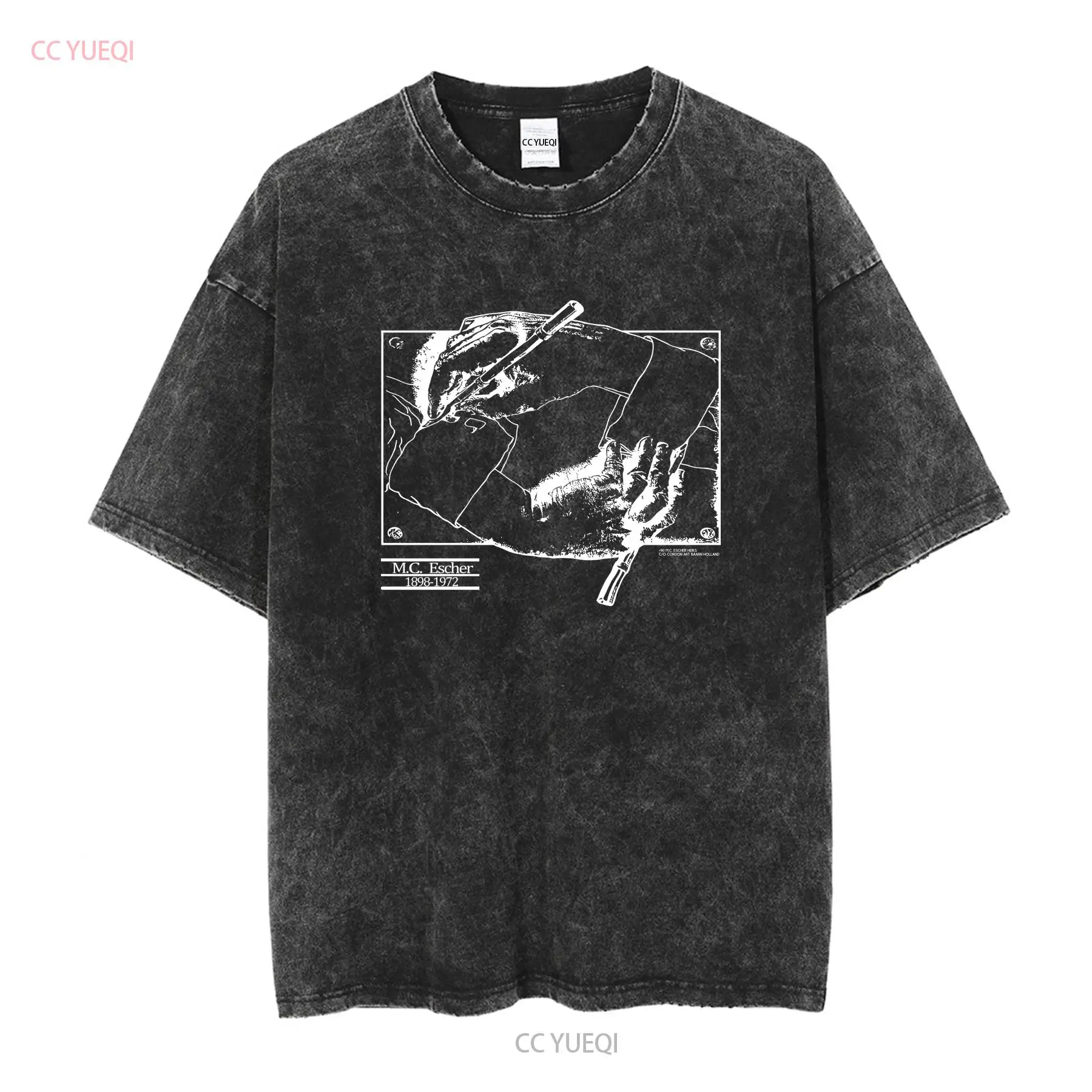 Vintage 1990 MC Escher T Shirt - مراجعة Vintage Fashion Sketches وسعره