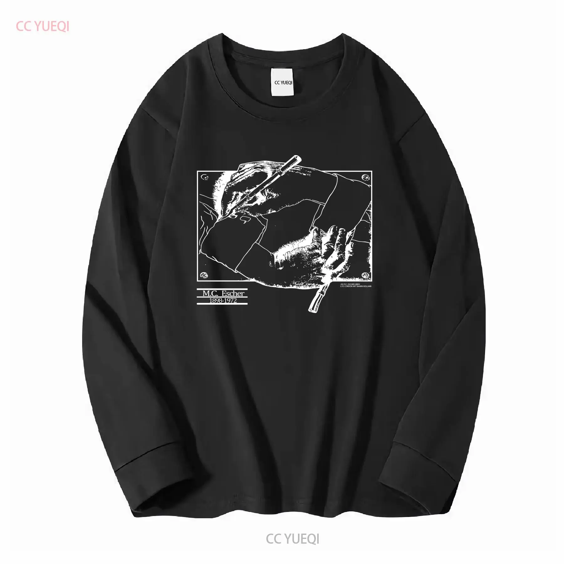 Vintage 1990 MC Escher T Shirt - مراجعة Vintage Fashion Sketches وسعره
