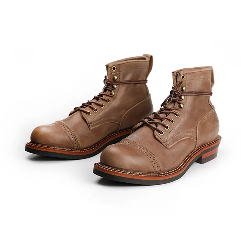 Luxury Brand New Autumn Winter - مراجعة Vintage Fashion Boots وسعره