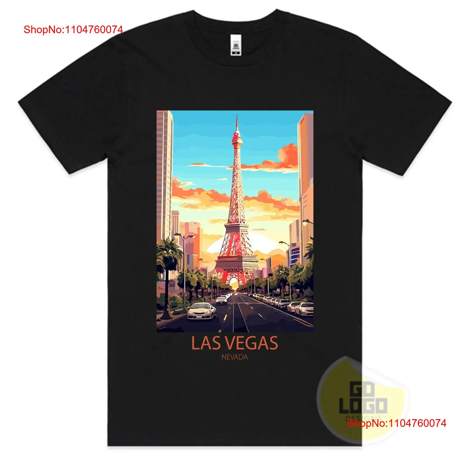 Travel T Shirt LAS VEGAS NEVAD - مراجعة Vintage Fashion Las Vegas وسعره
