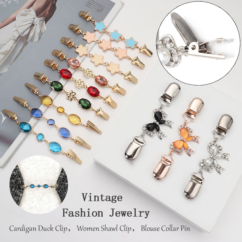 Vintage Cardigan Duck Clip Rhi - مراجعة Vintage Fashion Postcards وسعره