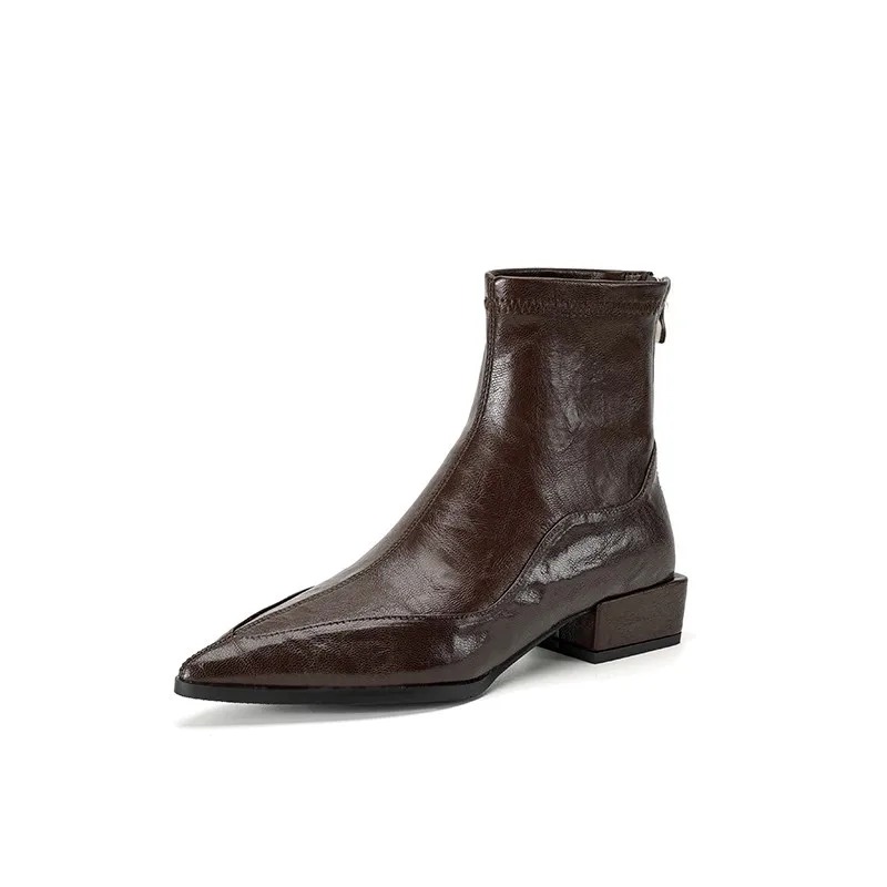 Fashion Vintage Thick Heels Wo - مراجعة Vintage Fashion Boots وسعره