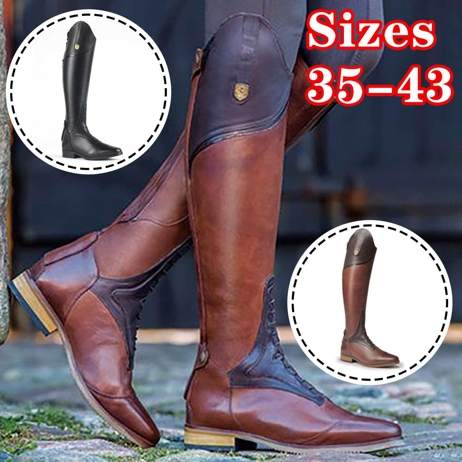 Knee High Boot Casual Boot Fas - مراجعة Vintage Fashion Boots وسعره
