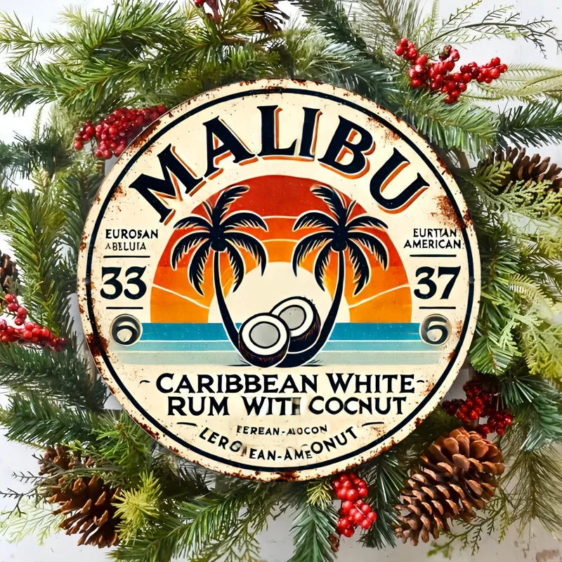 Vintage Malibu Rum Coconut Alu - مراجعة Vintage Fashion Plates وسعره