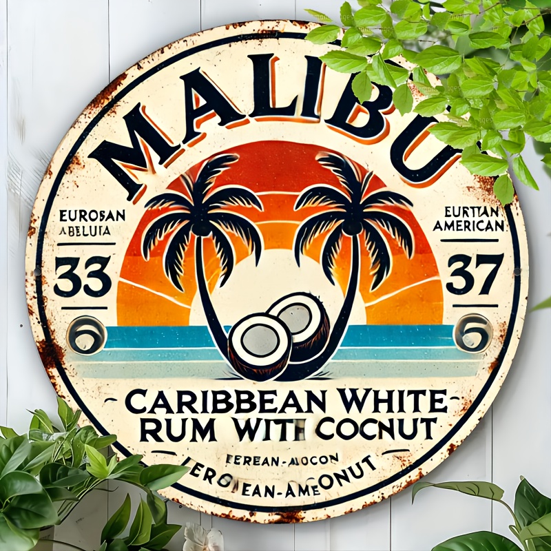 Vintage Malibu Rum Coconut Alu - مراجعة Vintage Fashion Plates وسعره