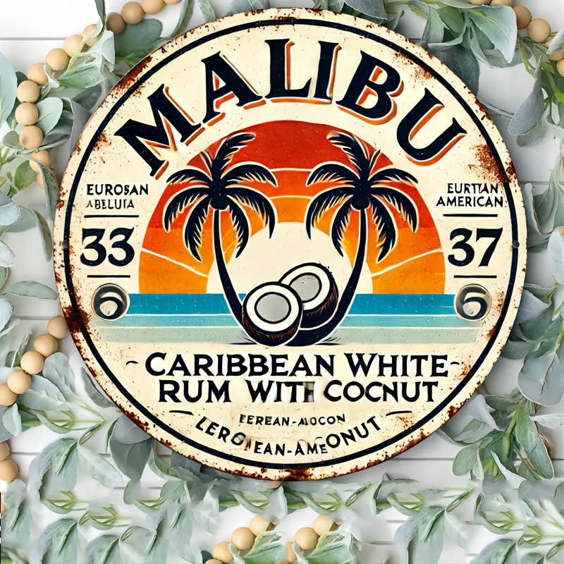 Vintage Malibu Rum Coconut Alu - مراجعة Vintage Fashion Plates وسعره