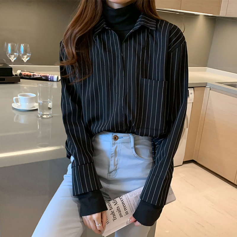 Long Sleeve Shirts Women New D - مراجعة Vintage Fashion Style Female وسعره