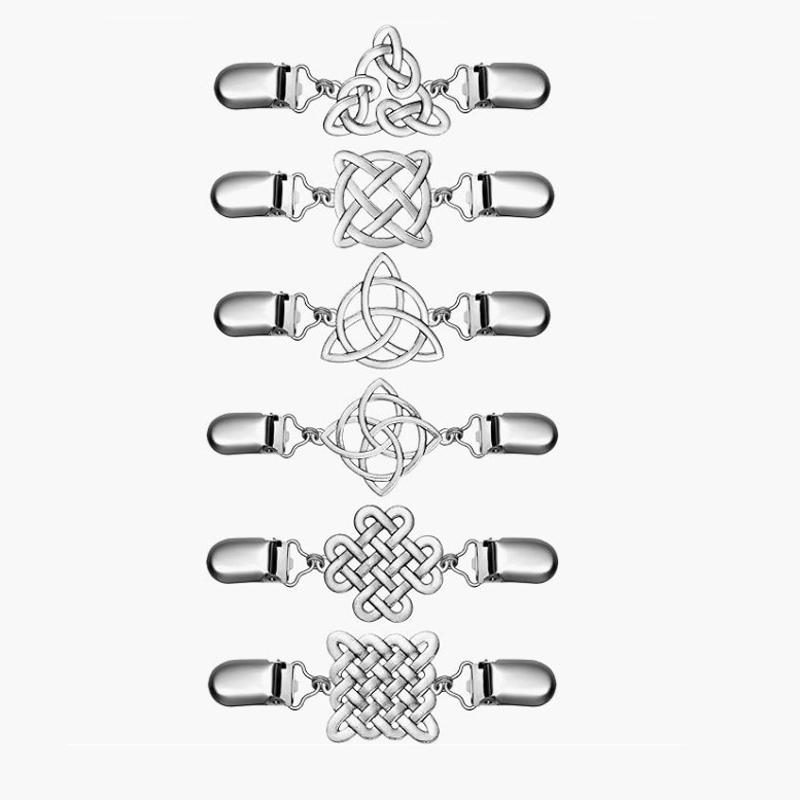 Vintage Sweater Clips Celtic K - مراجعة Vintage Fashion Postcards وسعره