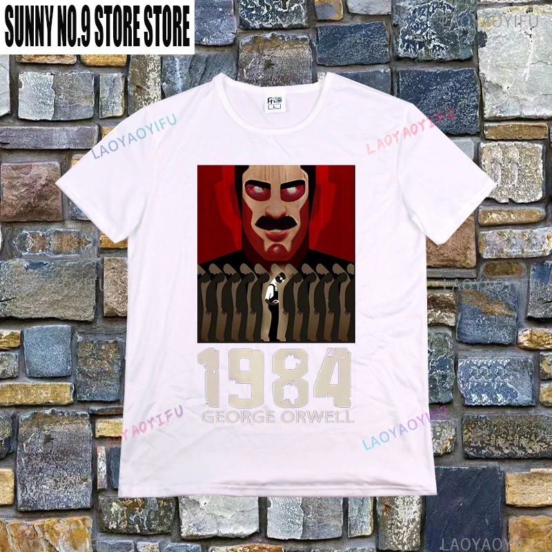 Men's Vintage 1984 George Orwe - مراجعة Vintage Fashion Jersey وسعره