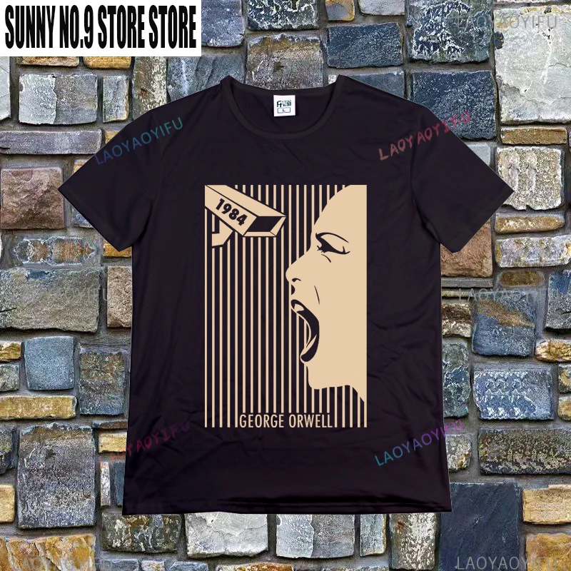 Men's Vintage 1984 George Orwe - مراجعة Vintage Fashion Jersey وسعره