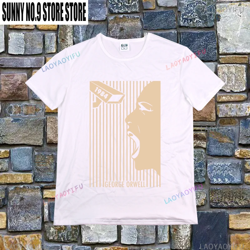 Men's Vintage 1984 George Orwe - مراجعة Vintage Fashion Jersey وسعره