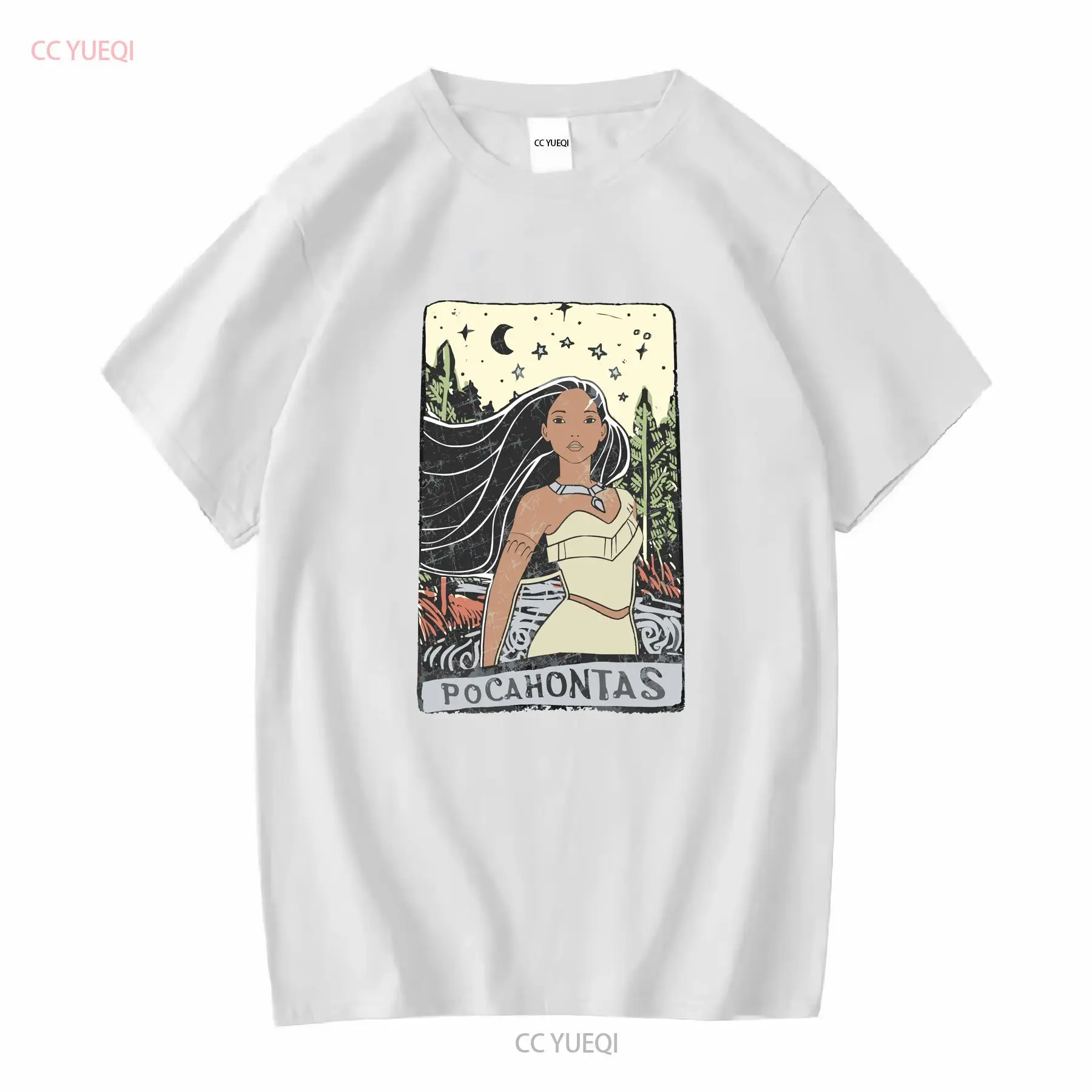 Pocahontas T Shirt Sizes Cotto - مراجعة Vintage Fashion Jersey وسعره