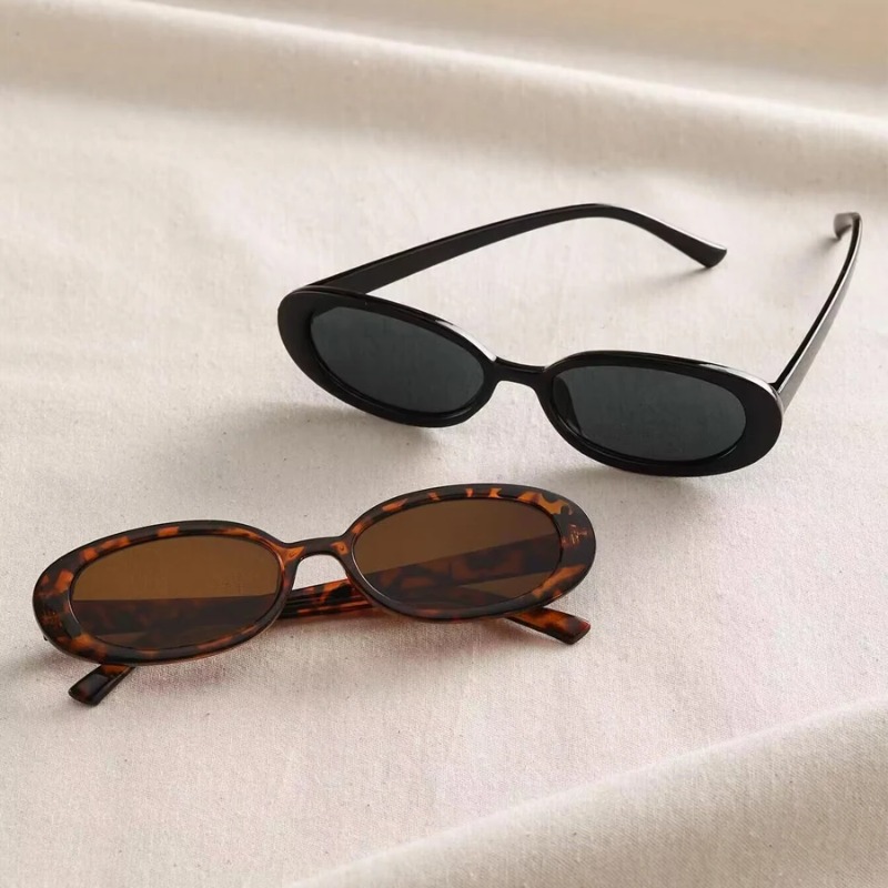 Vintage Oval Sunglasses Women  - مراجعة Vintage Outdoor Fashion وسعره
