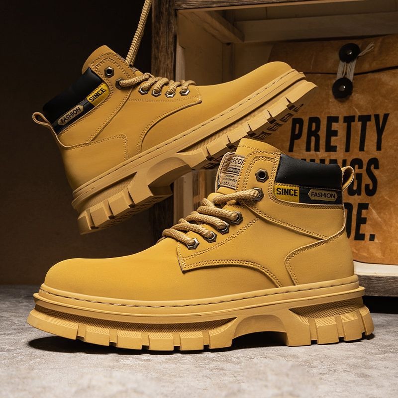 Vintage Men Platform Ankle Boo - مراجعة Vintage Fashion Boots وسعره