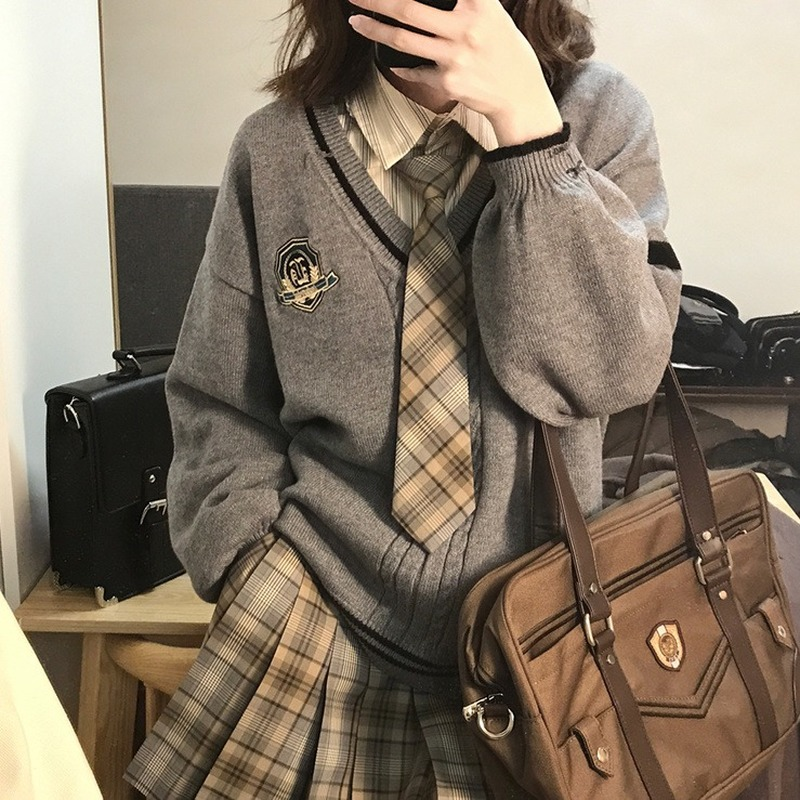 Deeptown Vintage Preppy Women  - مراجعة Vintage Fashion Style Female وسعره
