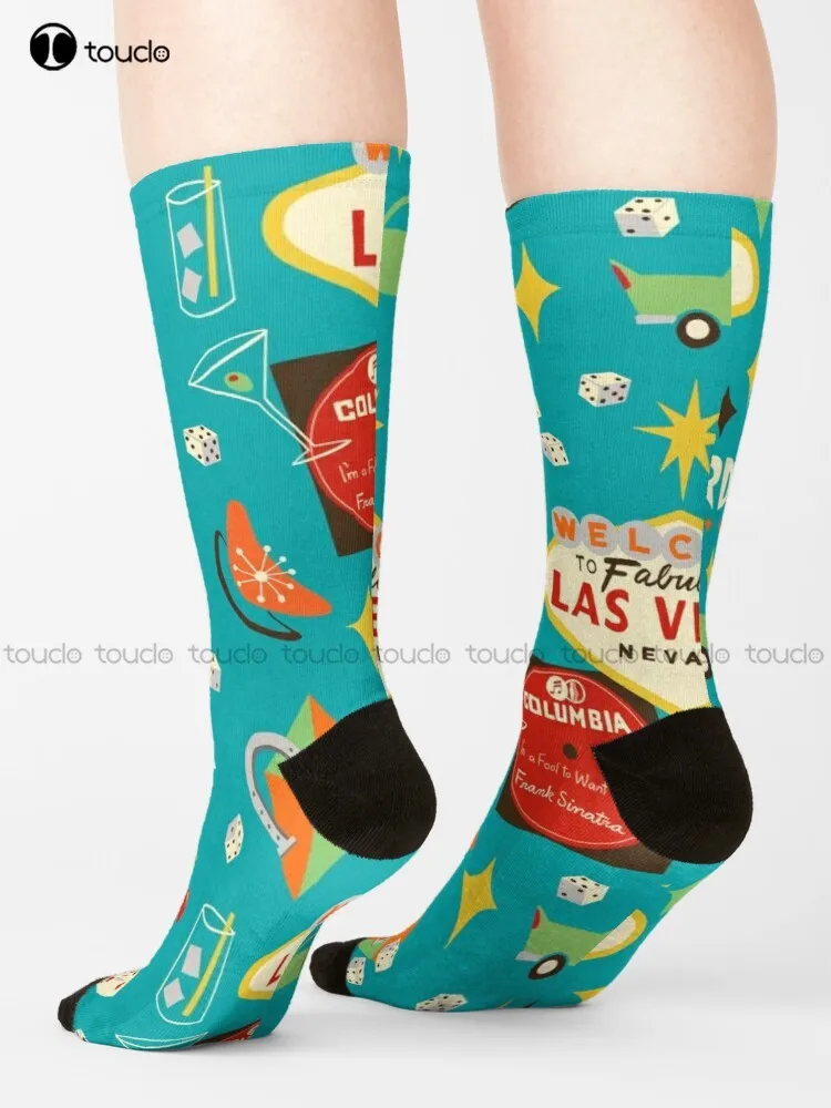 Vintage Las Vegas Socks Women  - مراجعة Vintage Fashion Las Vegas وسعره