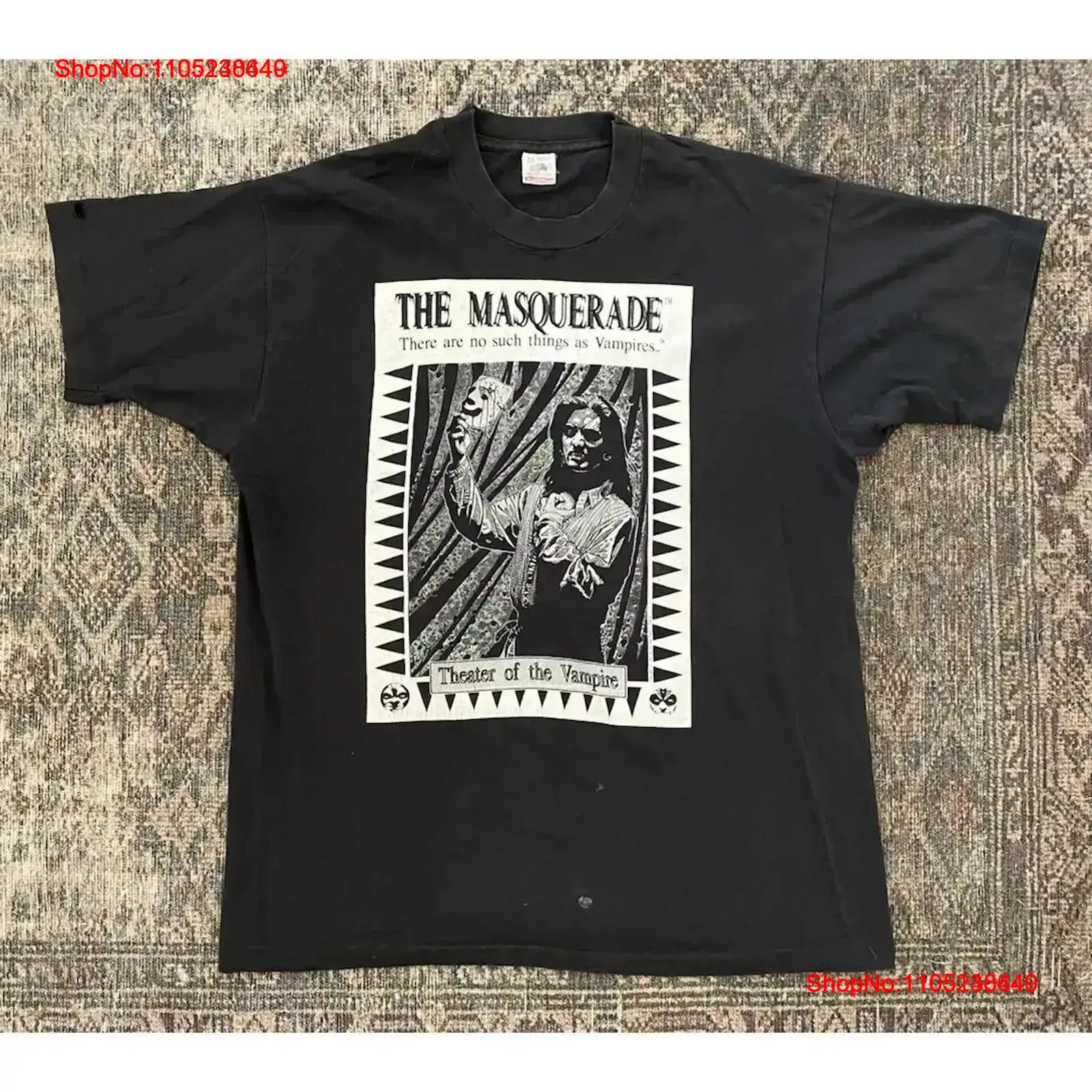 Vintage Rare Vampire The Masqu - مراجعة Vintage Fashion Jersey وسعره