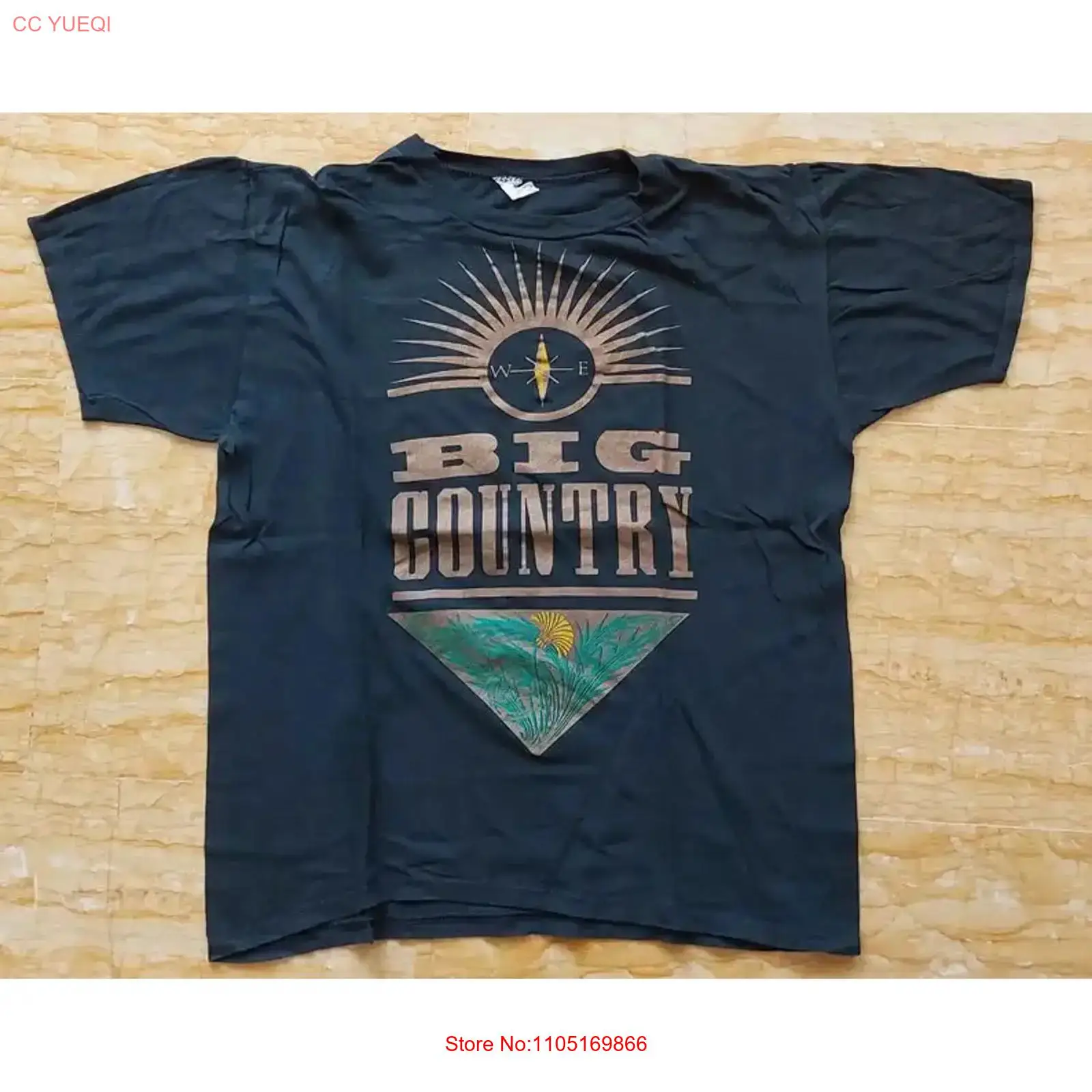 BIG COUNTRY vintage '83 black  - مراجعة Vintage Fashion Jersey وسعره