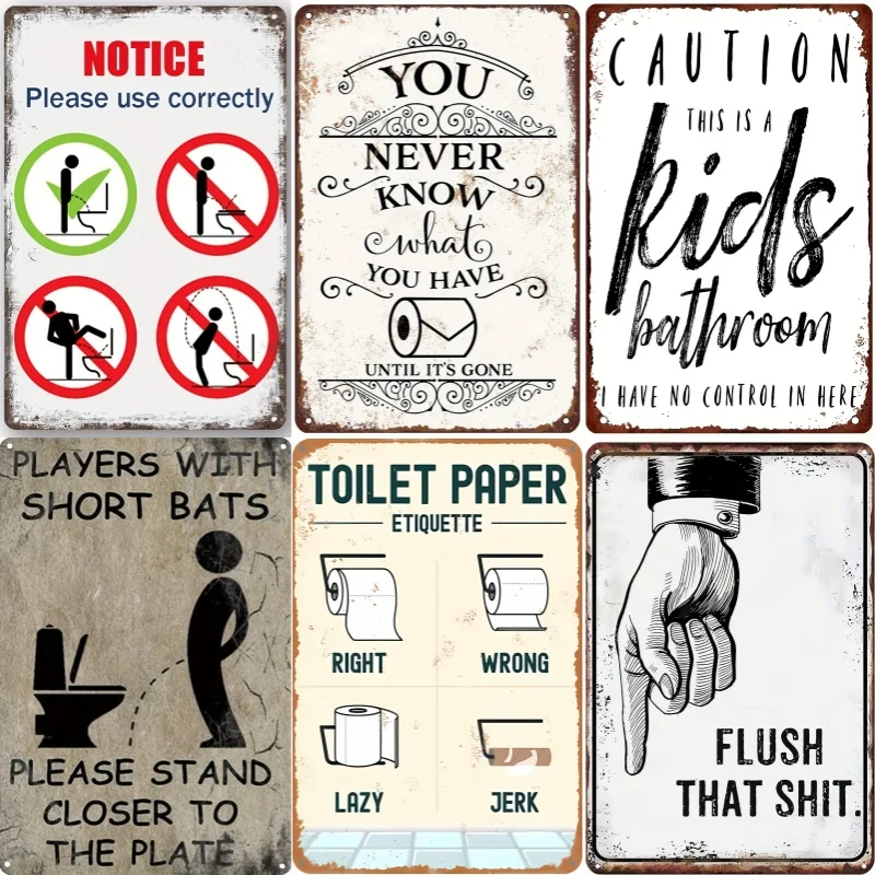 Funny Word Bathroom Decor Wari - مراجعة Vintage Fashion Plates وسعره