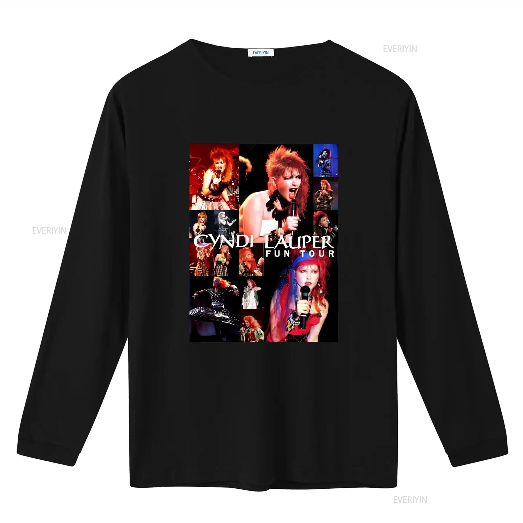 Cyndi Lauper Fun Tour T Shirt  - مراجعة Vintage Fashion Jersey وسعره