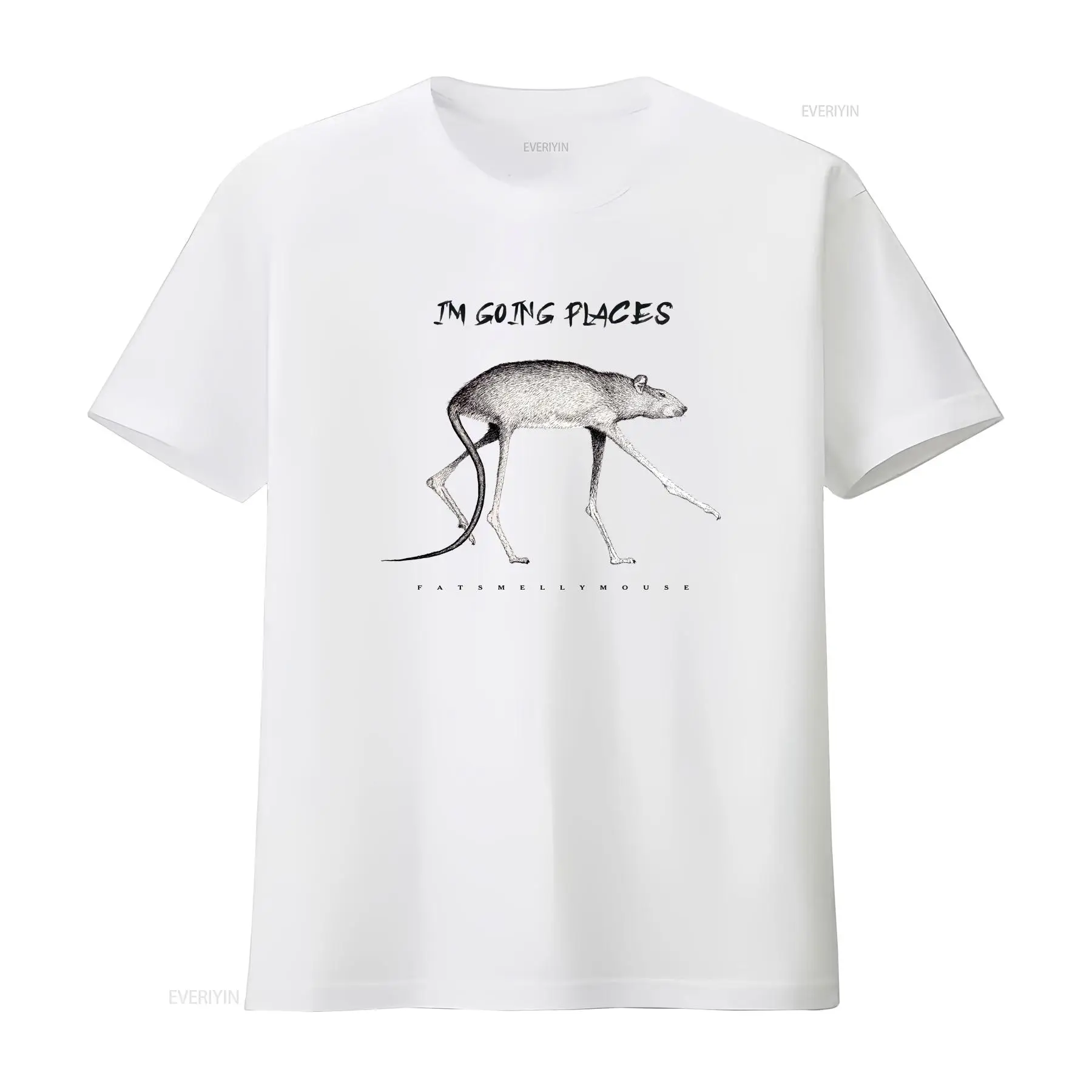 I'm going places rat T Shirt u - مراجعة Vintage Fashion Sketches وسعره