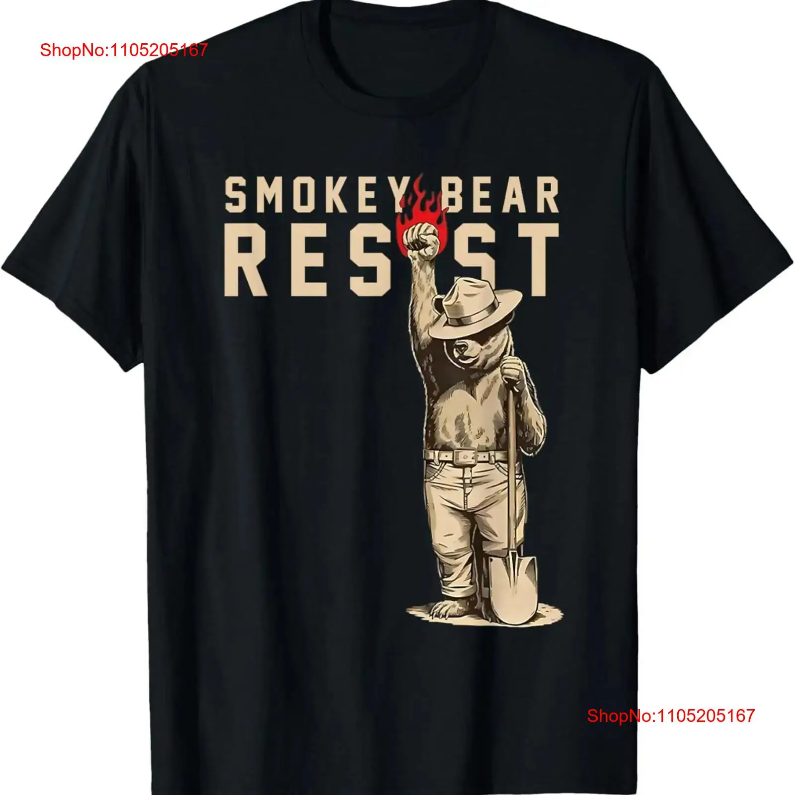 Smokey Bear Resist Statement R - مراجعة Vintage Vibes Fashion وسعره