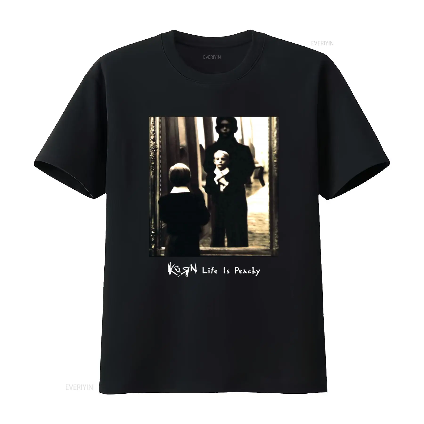 Korn Life Is Peachy Retro Prin - مراجعة Vintage Fashion Jersey وسعره