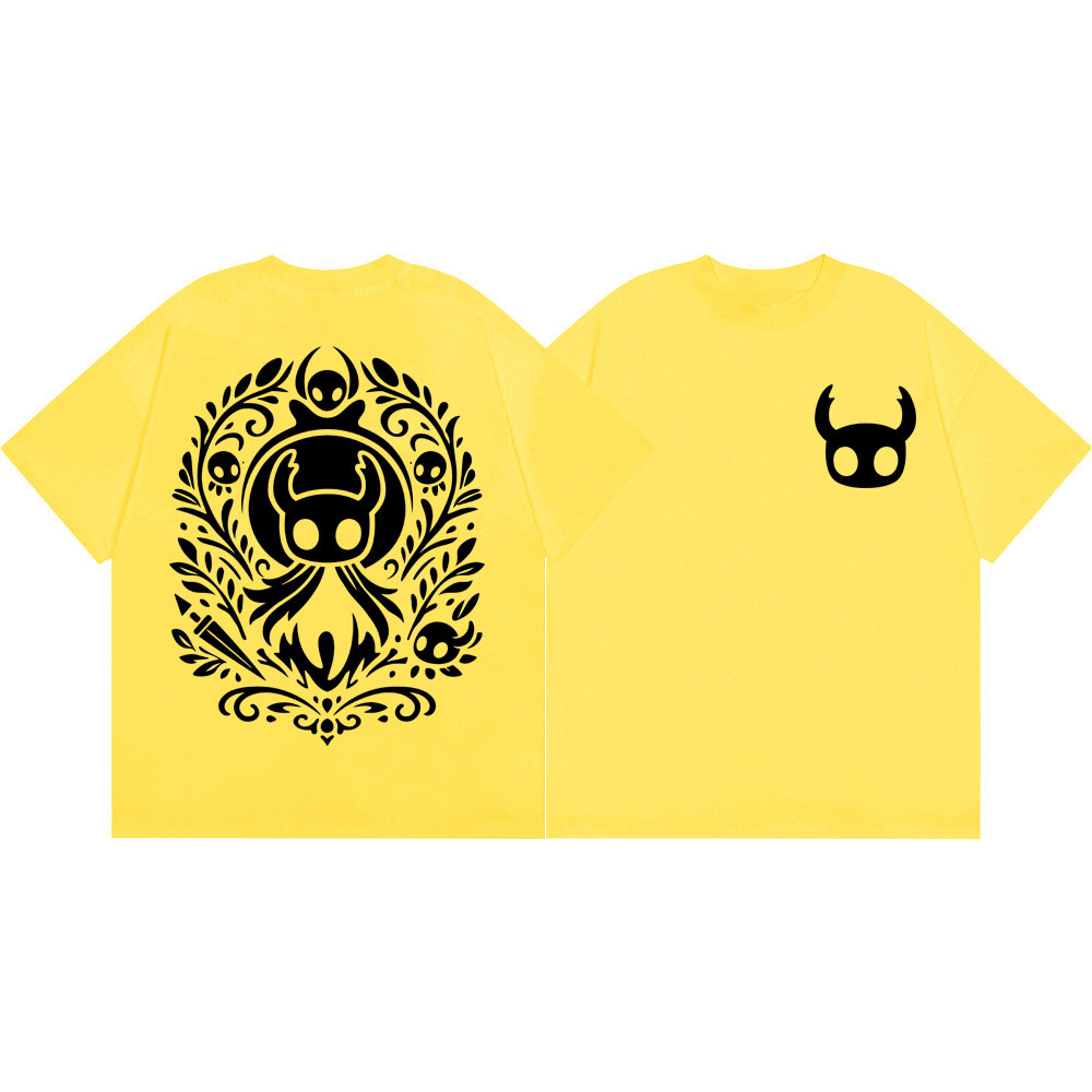 Game Hollow Knight Print T-shi - مراجعة Vintage Fashion Game وسعره