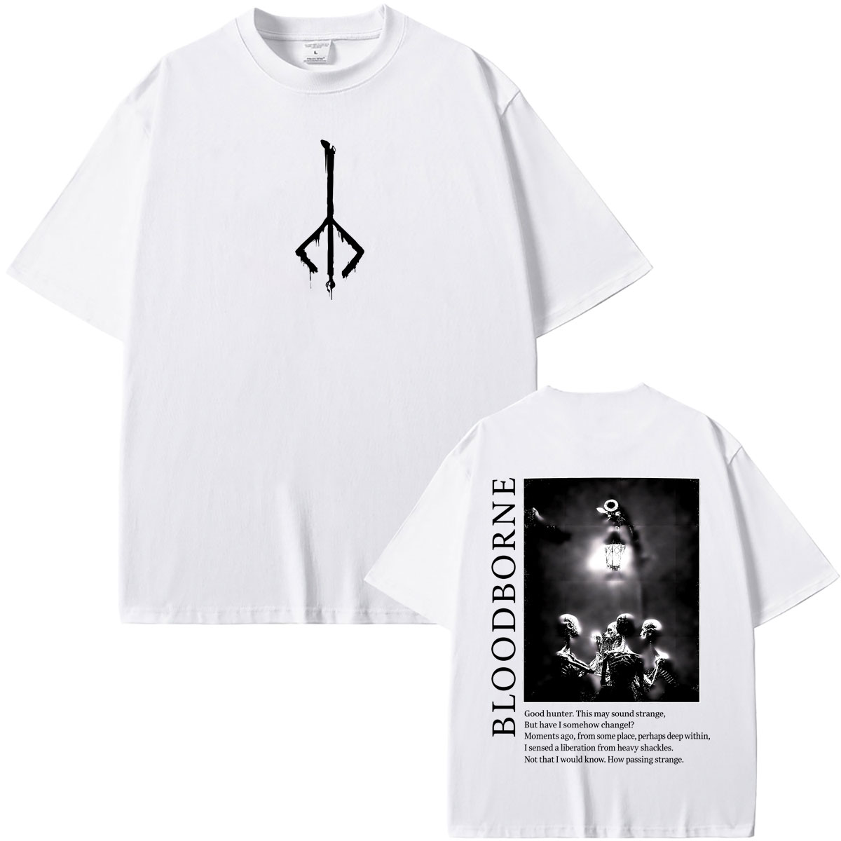Game Bloodborne T-shirt Summer - مراجعة Vintage Fashion Game وسعره