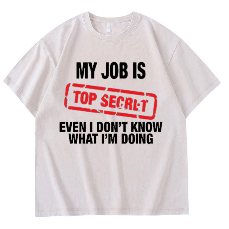 My Job Is Top Secret Funny Gra - مراجعة Vintage Fashion Jobs وسعره