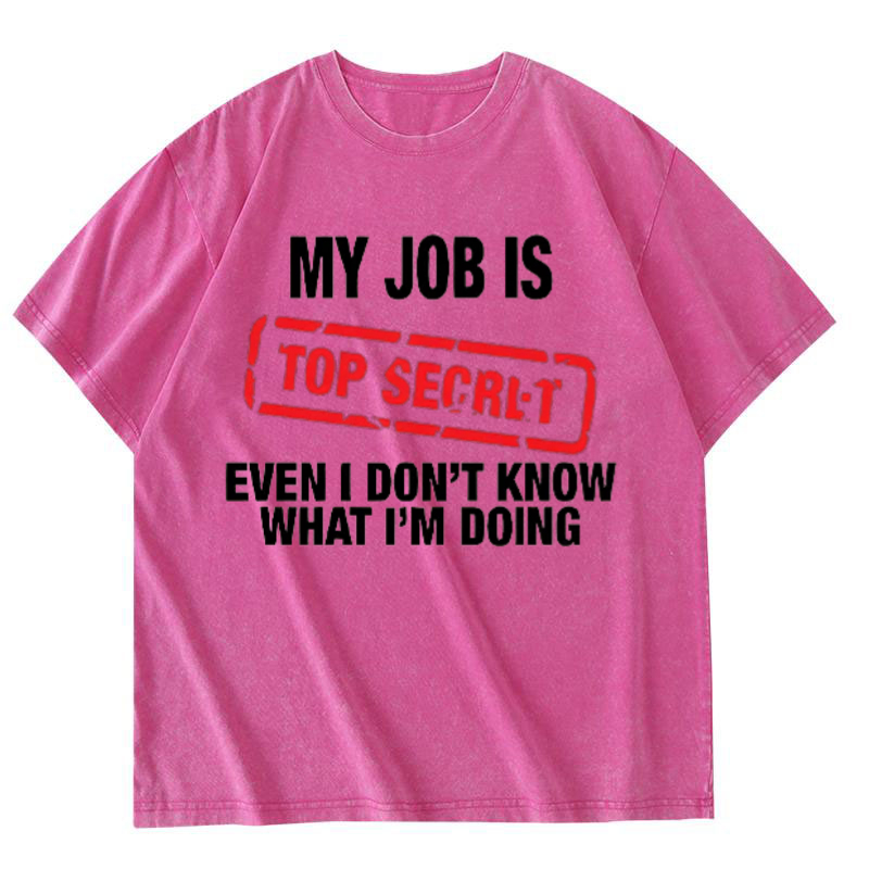 My Job Is Top Secret Funny Gra - مراجعة Vintage Fashion Jobs وسعره