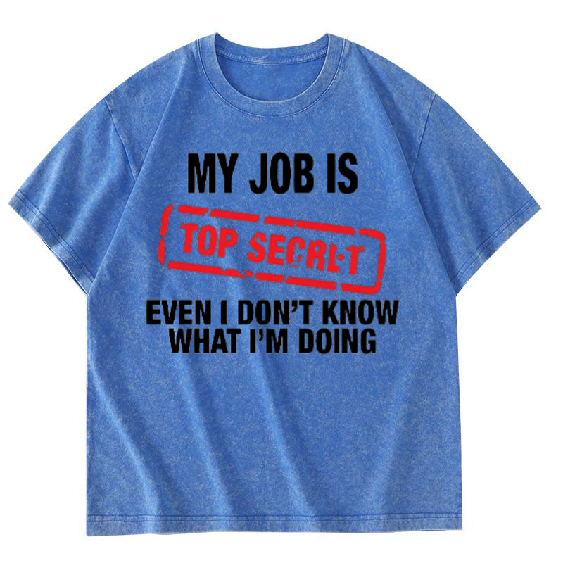My Job Is Top Secret Funny Gra - مراجعة Vintage Fashion Jobs وسعره