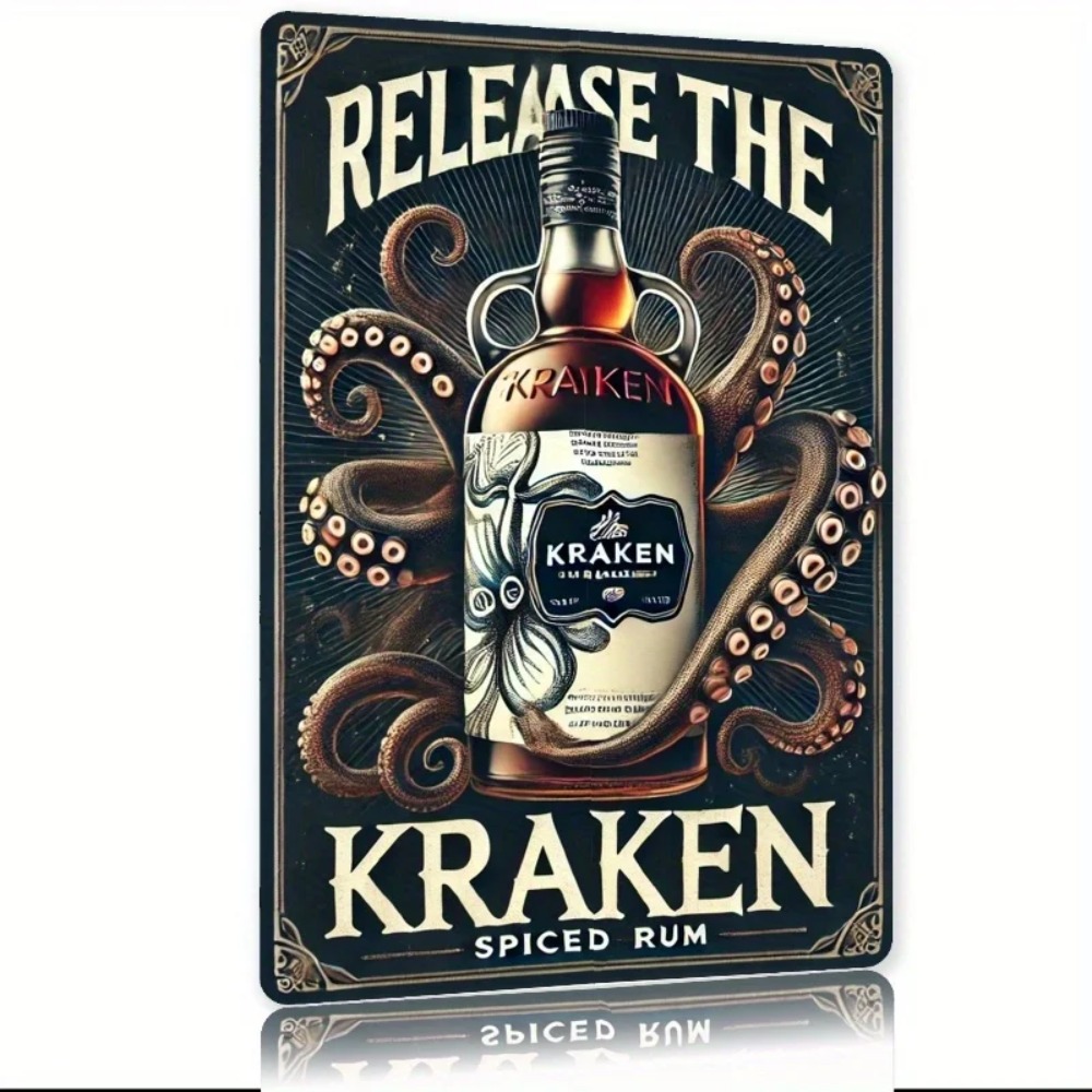 Vintage Kraken Spiced Rum Meta - مراجعة Vintage Fashion Plates وسعره