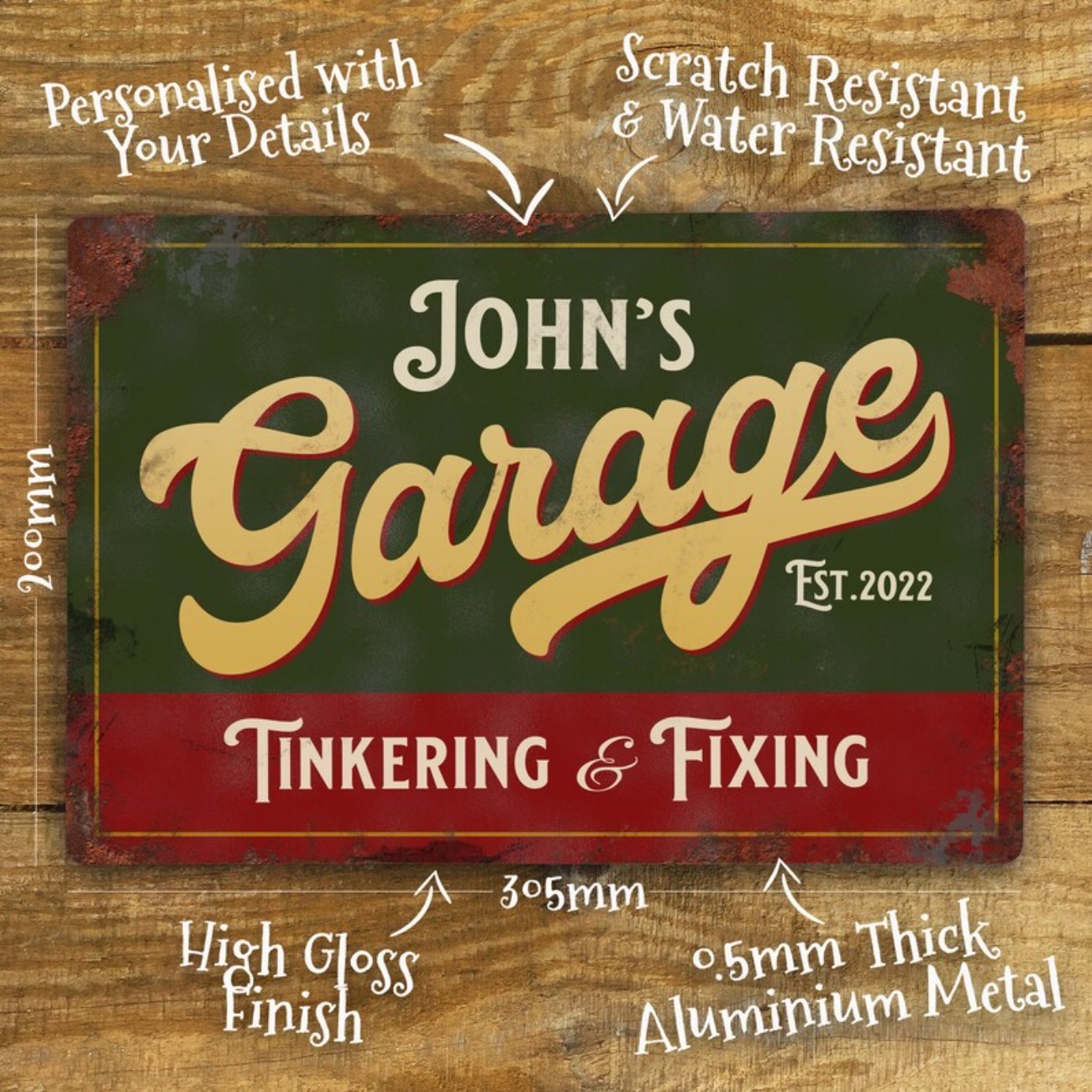 Custom Personalised Garage Met - مراجعة Vintage Fashion Plates وسعره