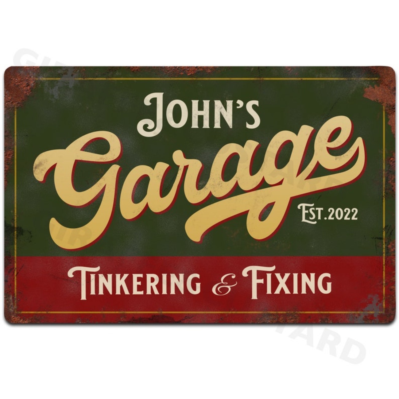 Custom Personalised Garage Met - مراجعة Vintage Fashion Plates وسعره